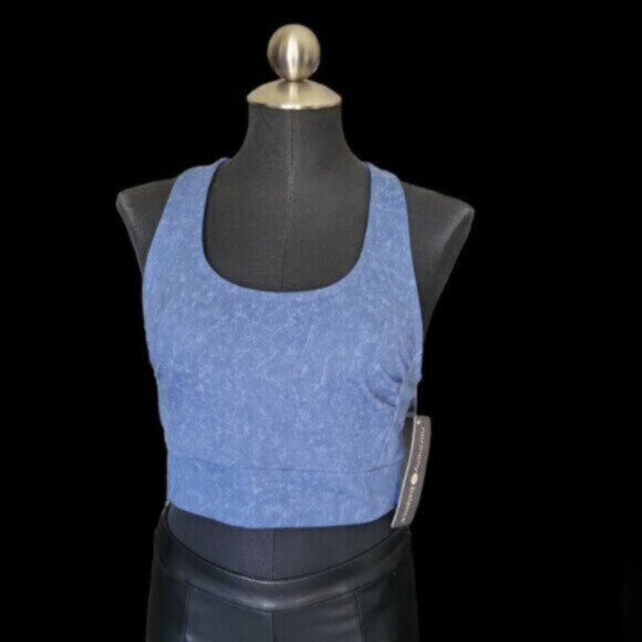 Yoga Cropped Tank Top NWT Sz Large Women's - Picture 2 of 7